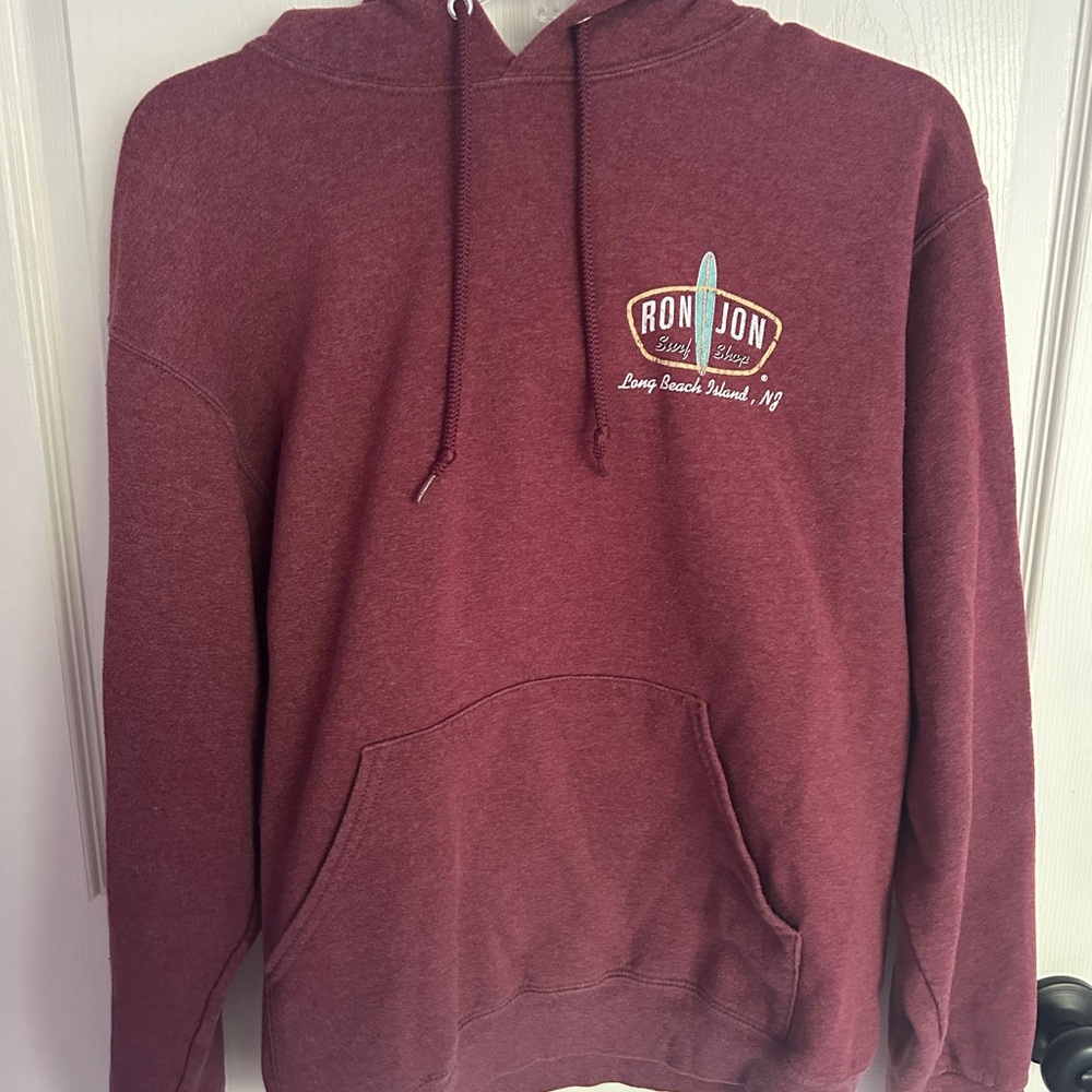 Ron Jon Red Hoodie Sweatshirt